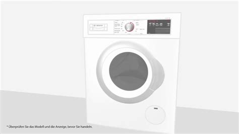 Jetzt bin ich mir unsicher welches waschprogramm ich nutzen sollte, da ich nicht weiß was die symbole. Bosch Waschmaschine: Kindersicherung aktivieren und ...
