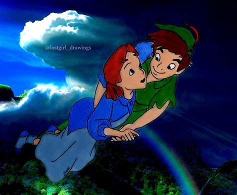 Peter Pan And Wendy By Lostgirlxx On Deviantart