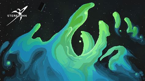 Hd Wallpaper Indie Games Nebula Pixel Art Pixels Space Steredenn