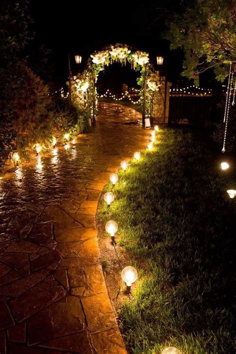 Romantic Garden Wedding Decorations Wedding Lights
