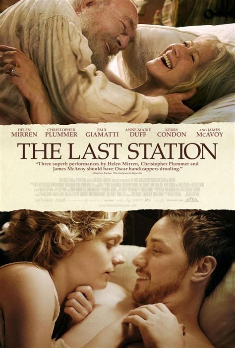 La última estación The last Station escrita y dirigida por Michael