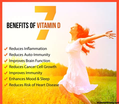 Helpful Health Benefits Of Vitamin D You Must To Know My Health Only