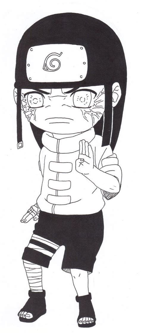 Neji Hyuga Pt 1 By Theark6 14 Anime Chibi Chibi Naruto