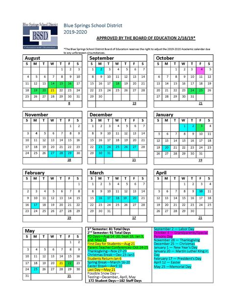 Mizzou Spring 2021 Calendar 2021 Calendar 2024 Calendar Printable