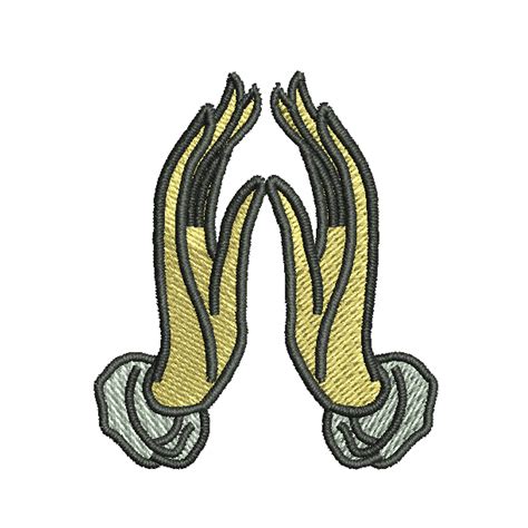Hands Spiritual Symbol | Symbol Digitized Embroidery Design | e4Hats