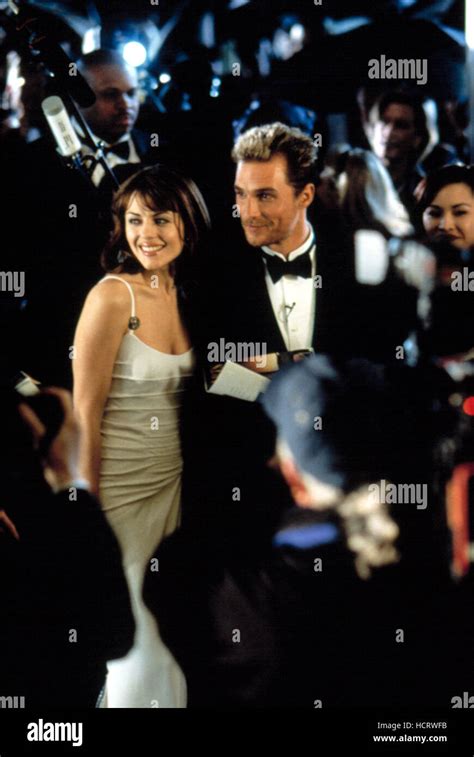 Edtv Elizabeth Hurley Matthew Mcconaughey 1999 Stock Photo Alamy