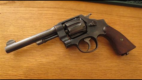 Smith And Wesson M1917 Revolver In 45 Acp Youtube