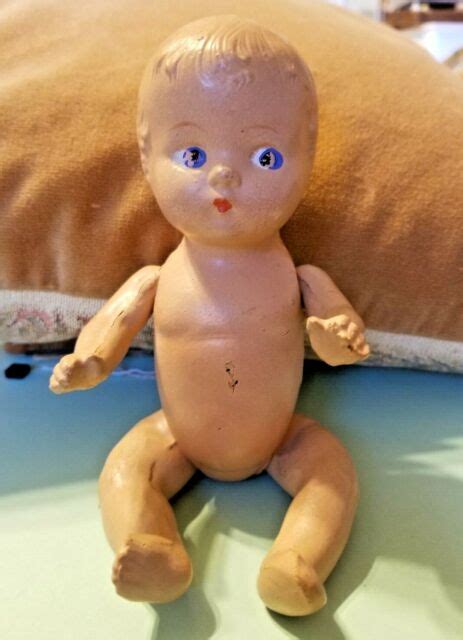 Vintage Composition Baby Doll Jointed Arms And Legs 7 12 Long Ebay