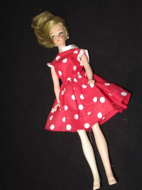 Vintage Bild Lilli Barbie Clone Blonde Ponytail Doll Q640 2999