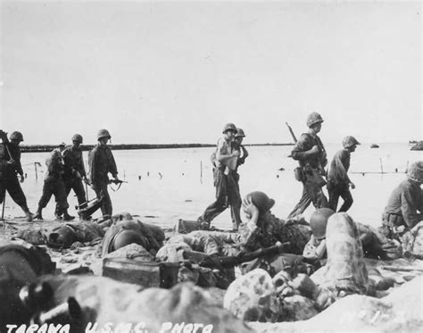2nd Marine Division Battle Of Tarawa 1943 World War Photos