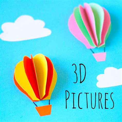 This will be the basket for your hot air balloon. 3D Hot Air Balloon Pictures — Doodle and Stitch