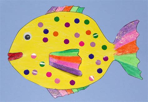Rainbow Fish Template Free Printable
