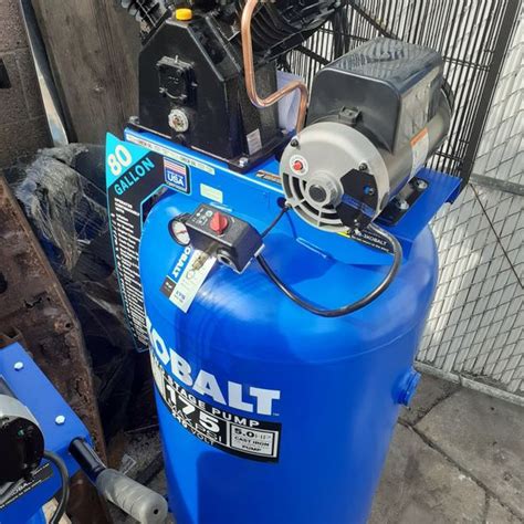 Kobalt 80 Gallon Two Stage Air Compressor For Sale In Compton Ca Offerup