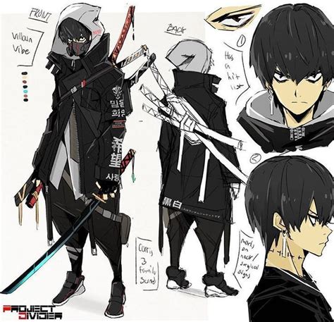 Famous Anime Character Design Template Ideas