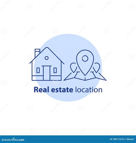 Home Relocation Residential District Location Map Pinpoint Real