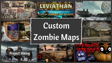 Top 10 Most Popular Call Of Duty Custom Zombie Maps Youtube