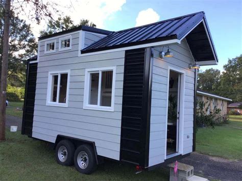 cool this tiny house on wheels has a surprisingly cozy design tiny houses on wheels for sale