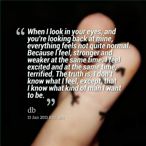 When I Look In Your Eyes Quotes Quotesgram