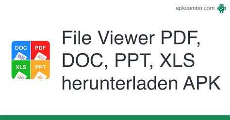 File Viewer Pdf Doc Ppt Xls Apk Alte Versionen Alle Versionen