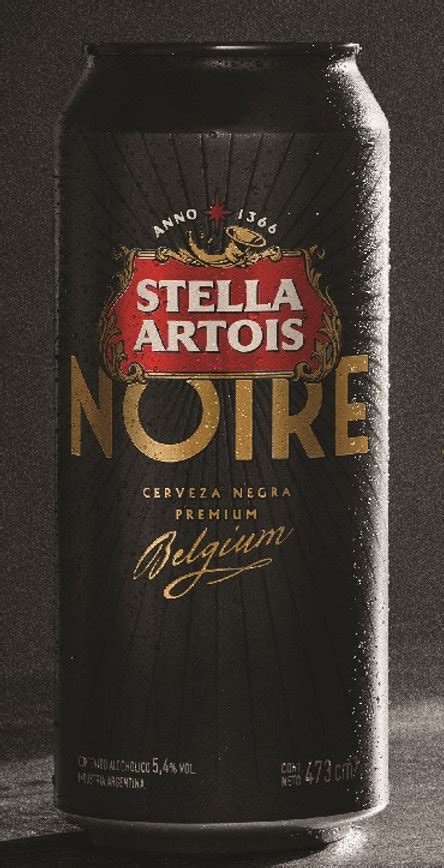 Stella Artois Noire Lanza Una Nueva Lata De 473 Ml