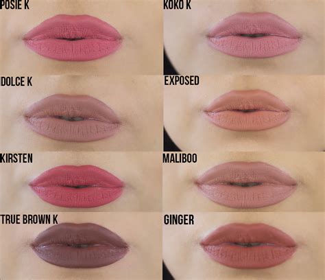 Kylie Jenner Lip Gloss Swatch Famous Person