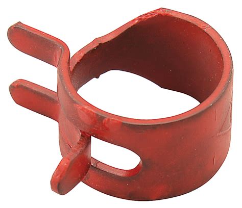 1961 73 Gto Fuel Line Pinch Clamp 12 Red