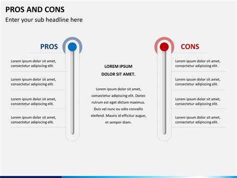 Pros And Cons List Template