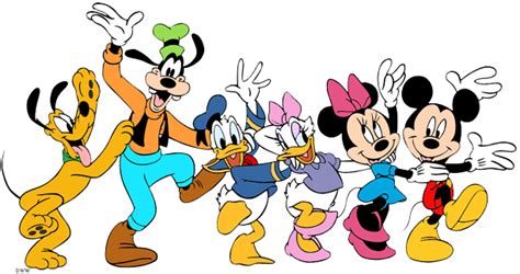 Mickey Mouse And Friends Clip Art Disney Clip Art Galore