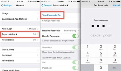 How To Enable A Passcode For Iphone Ipad