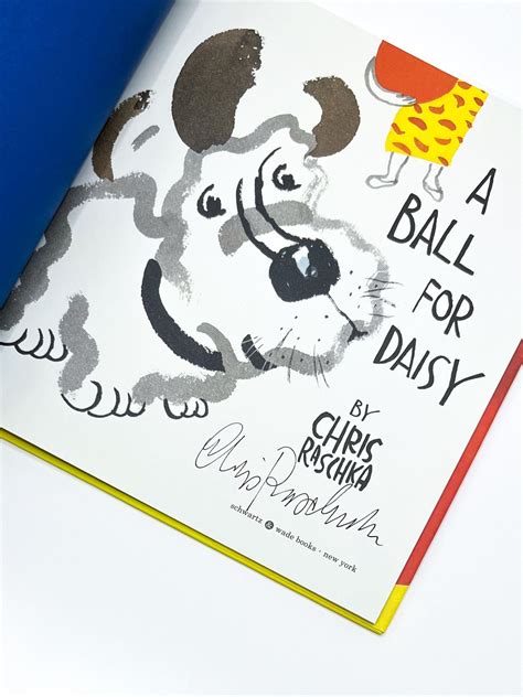 A Ball For Daisy Chris Raschka First Edition