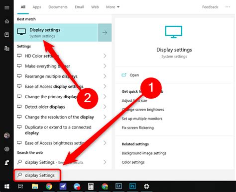 1️⃣ So ändern Sie Die Bildschirmauflösung In Windows 10