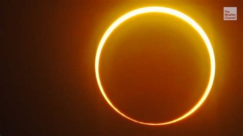 Rare Ring Of Fire Solar Eclipse Next Week Rstormcoming