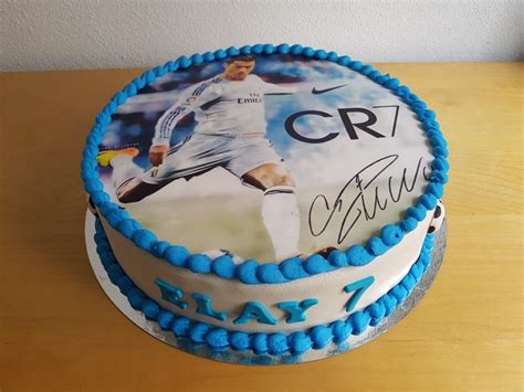 Christiano Ronaldo Birthday Cake Verjaardagstaart Verjaardagstaart