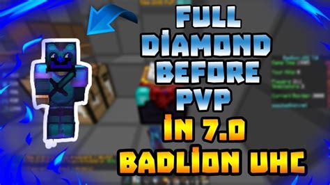 Full Dİamond Before Pvp İn 70 Badlİon Uhcminecraft Uhc Shorts