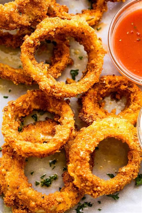 Crispy Air Fryer Onion Rings