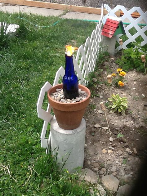 Beer Bottle Tiki Torch Totally Didnt Think Of Putting