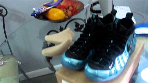 Unboxing Electric Blue Foamposites Youtube