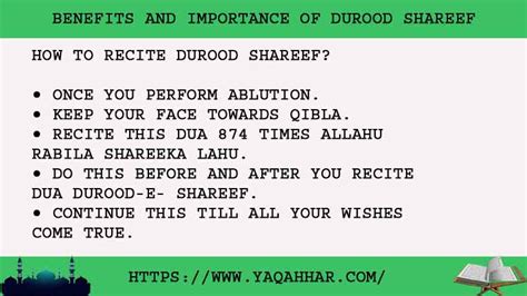 10 Tested Benefits And Importance Of Durood Shareef Ya Qahhar Wazifa