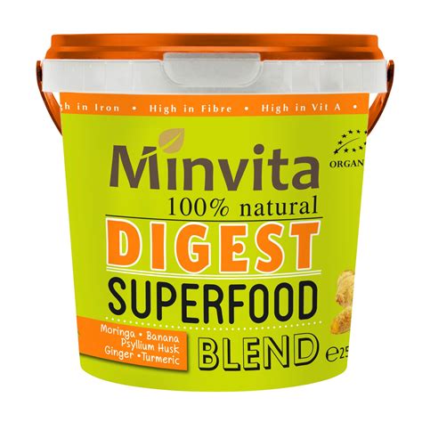 Organic Digest Superfood Blend Minvita