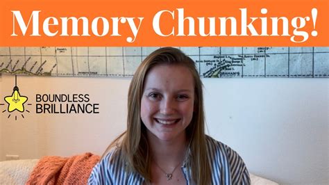 Lets Learn About Memory Chunking Study Tips For Kids Youtube