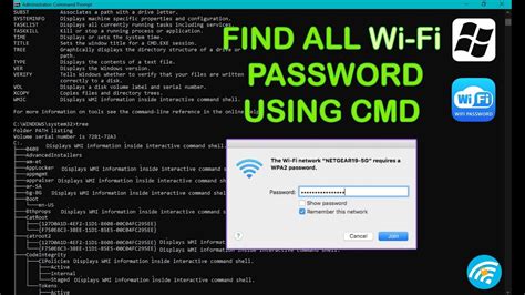 Find Any Wi Fi Password Using Cmd Youtube