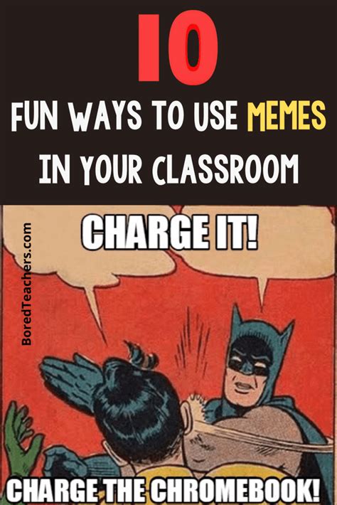 a comic book cover with the caption 10 fun ways to use memes in your classroom charge it charge