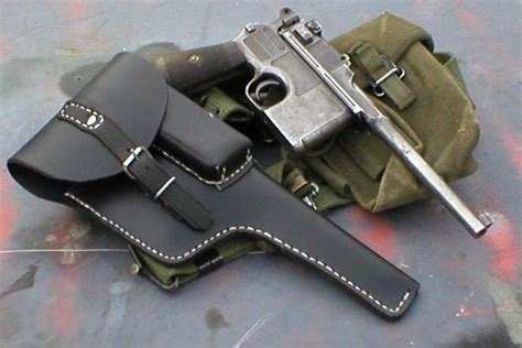 New C96 Mauser Broomhandle Holster Custom By Lordkalensworkshop
