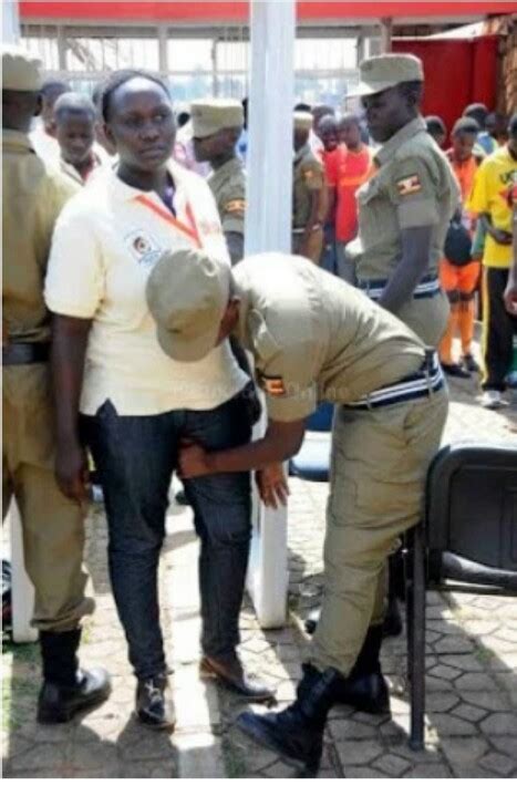 omg see how ugandan security men touch women s private parts before entering stadium [photos