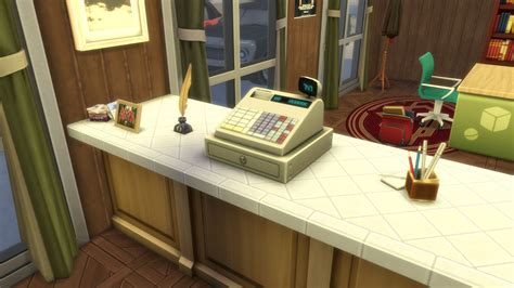 Cash Register From Ts3 To Ts4 Only Decoration Sims Sims 4 Recolor