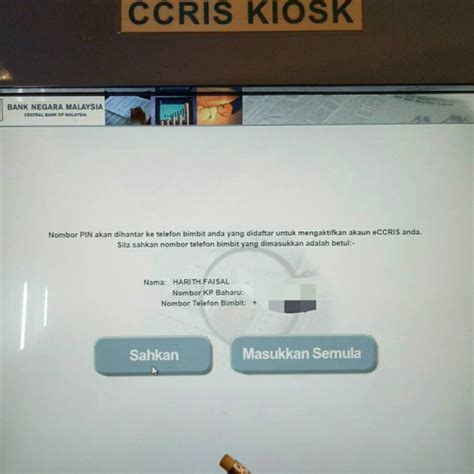 Selain itu, sistem ini memudahkan pengguna menyemak status pinjaman secara online. Semak CCRIS Online Melalui Sistem eCCRIS Bank Negara Malaysia