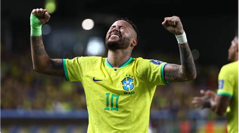 neymar becomes brazil s top scorer overtaking pelé world cup qualification news world today news