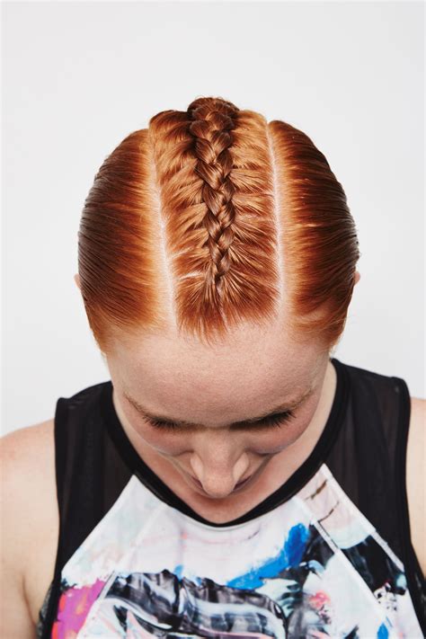 this dutch french braided mohawk will make you look badass