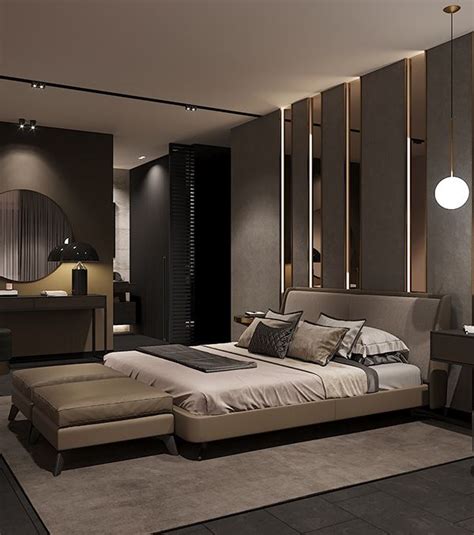 Elegant and chic bedroom designs for women | small room. Bedroom in contemporary style on Behance | Luxury bedroom ...