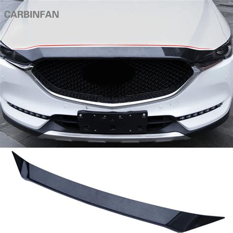 Abs Chrome Front Hood Trim Cover For Mazda Cx 5 2017 2018 2nd Gen